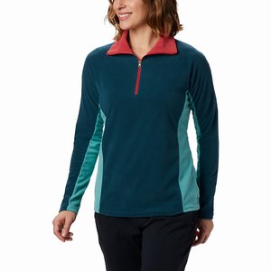 Columbia Glacial™ IV Half Zip Skinna Dam Marinblå (XSDNW1047)